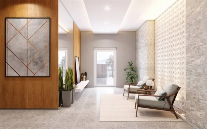 Imagem APARTAMENTO COM 100.32 m² - AVIAÇÃO - PRAIA GRANDE SP