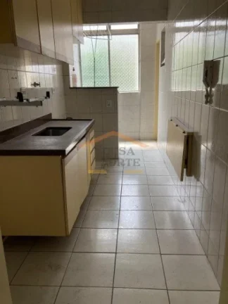 Imagem Apartamento com 63m² de área útil, distribuídos em 2 dormitórios, sala em L para dois ambientes...