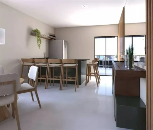 Imagem APARTAMENTO COM 54.97 m² - FORTE - PRAIA GRANDE SP