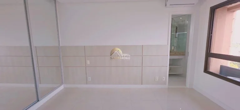 Imagem Alugo apartamento no Alphaville Salvador: 2/4 (1 suíte) nascente, varanda gourmet c/ cortina de vid