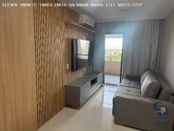 Imagem HELBOR COSMOPOLITAN ALPHAVILLE  PORTEIRA FECHADA: APARTAMENTO 1/4  IMPECÁVEL E TUDO NOVO!