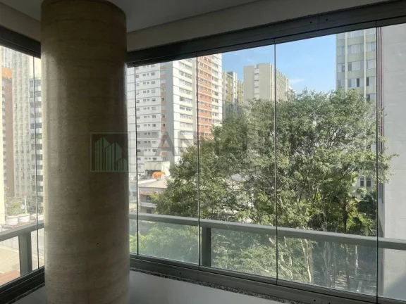 Imagem Apartamento de alto padrão no coração de São Paulo: 3 quartos, 3 suítes, 3 salas, 5 banheiros, 3 vagas, 187 m² no Jardim Paulista.