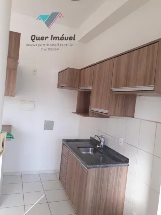 Imagem Apartamento à venda na Ribeirânia, Ribeirão Preto-SP: 2 quartos, 1 banheiro, 1 sala, 1 vaga de garagem, 45m². Confira já!