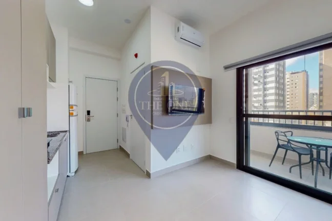 Imagem Studio de Luxo em Pinheiros: 1 quarto, 2 salas, 1 banheiro, 31m² - Venda ou Locação em São Paulo-SP