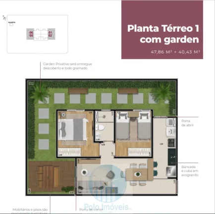 Imagem Lançamento Grená Residencial, 2 dormitórios, elevador, lazer - Vila Virgínia - Ribeirão Preto - SP