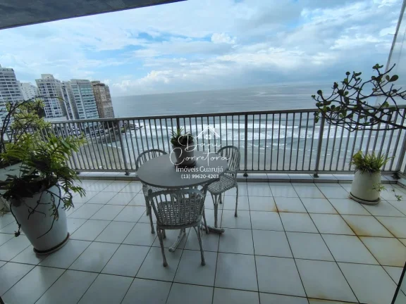 Imagem Imperdível oportunidade: Apartamento de luxo com 4 quartos e 4 suítes à venda em Guarujá-SP, no bairro Pitangueiras!
