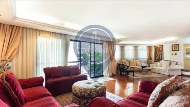 Imagem Apartamento de luxo à venda em Moema, São Paulo-SP! 3 quartos, 3 suítes, 4 banheiros, 3 vagas de garagem, 294m².