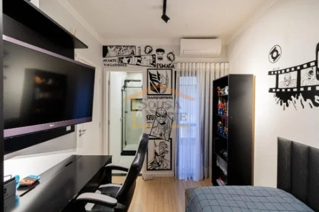 Imagem Sobrado moderno e super completo, com 144 m² muito bem distribuídos. Conta com cozinha, sala de es...