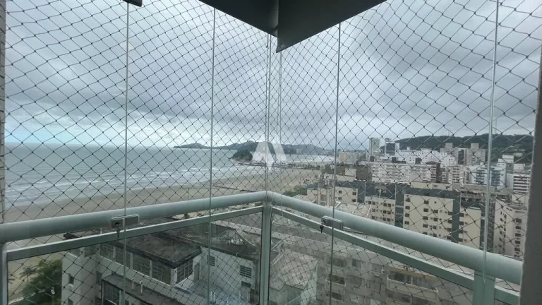 Imagem Apartamento 2 dormitórios mobiliado com vista para o mar na Pompéia – Santos/SP