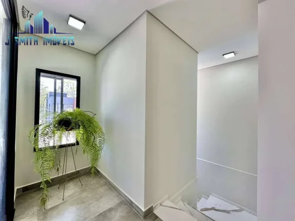 Imagem CASA NOVA, TÉRREA, 3 SUÍTES, PISCINA, ELEVADOR NA GARAGEM. CONDOMÍNIO TOP!