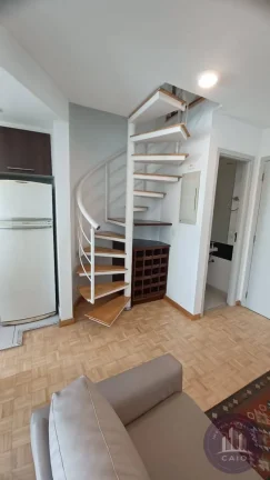 Imagem Apartamento duplex 64m², 1 dormitório para aluguel, R$ 3.500 -Alphaville/SP
