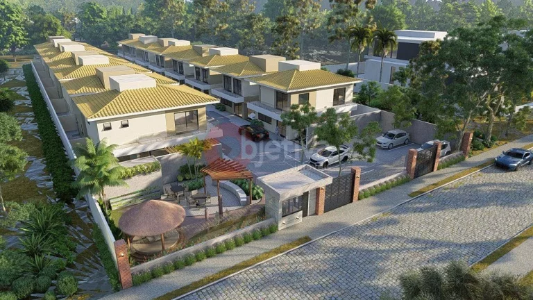 Imagem Lançamento casa com 4 suítes, área de lazer, Portinho - Cabo Frio