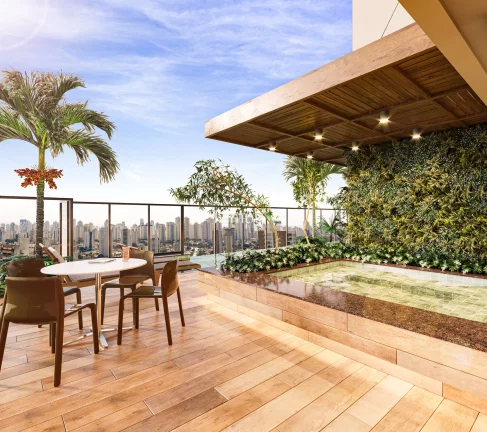 Imagem Lake House Residence - Apartamento Alto Padrão, Parque Amazonia, vista livre, andar alto, 3 Suítes