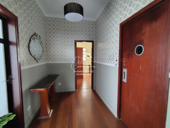 Imagem Apartamento à venda em Guarujá-SP: 3 quartos, 1 suíte, 2 salas, 3 banheiros, 2 vagas de garagem, 209m² - Bairro Pitangueiras!