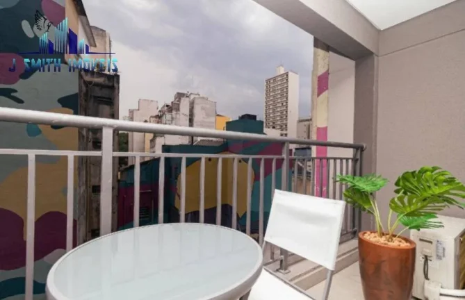 Imagem STUDIO 24m², TODO REFORMADO, COM ARMÁRIOS, LINDA DECORAÇÃO.