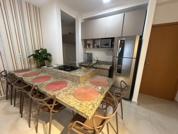Imagem APARTAMENTO PRAIA GRANDE com 2 dormitórios sendo 1 suíte,1 vaga de garagem, varanda gourmet com churrasqueira