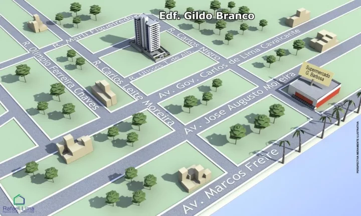 Apartamento 3 Quartos Olinda - PE - Casa Caiada