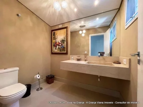 Imagem Casa contemporânea, integrada e com ótimo acabamento.