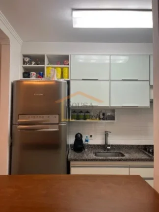 Imagem Apartamento 2 dormitórios, sendo 1 suíte, sala 2 ambientes, sacada, cozinha planejada, área de se...