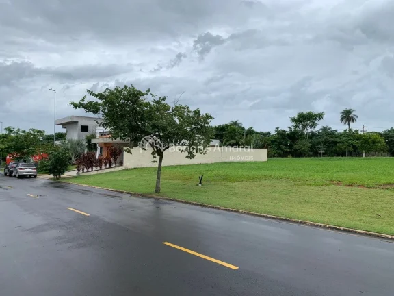 Imagem Terreno plano, com 510 m², localizado no Condomínio Tamboré em Jaguariúna-SP, área central, mel...