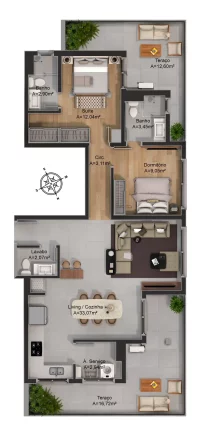 Imagem Apartamento à venda no bairro Petrópolis - Porto Alegre/RS