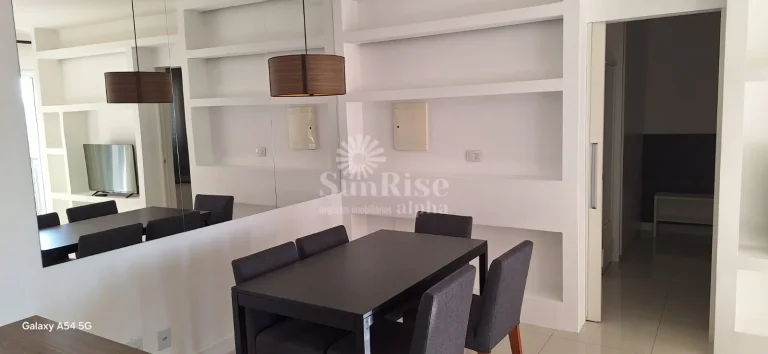 Imagem Apartamento mobiliado para alugar com 1 quarto e 1 vaga - 50 m² R$5.523,00 pacote Alphaville -SP