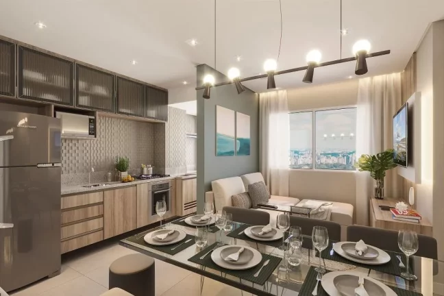 Imagem Apartamento com 2 dormitórios à venda, 42 m² por R$ 327.000,00 - Braz Cubas - Mogi das Cruzes/SP