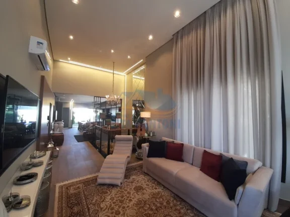 Imagem Casa Condominio - Ribeirão Preto - Residencial Alto do Castelo - Região Sul