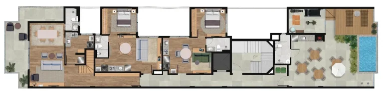 Imagem APARTAMENTO RESIDENCIAL em Rio de Janeiro - RJ, Tijuca