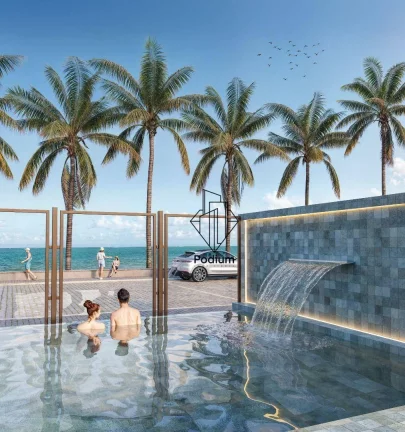 Imagem Flats Studio vista mar na praia de Formosa - Cabedelo/PB -FL0864