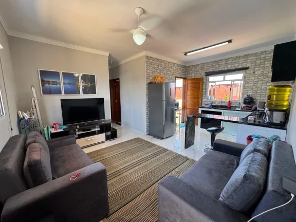 Imagem Casa para Venda em Itanhaém, Cibratel II, 2 dormitórios, 1 suíte, 1 banheiro, 2 vagas