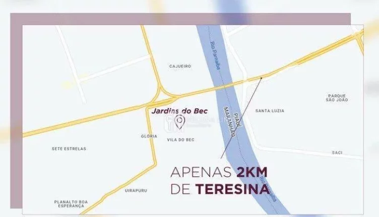 Imagem Casa em construção, 3 dormitórios à venda por R$ 205.000,00 - Condomínio JARDINS DO BEC - Vila do Bec - Timon/MA
