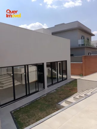 Imagem Casa de luxo em condomínio à venda em Bonfim Paulista-SP: 4 quartos, 4 suítes, 2 salas e 260m² de área.
