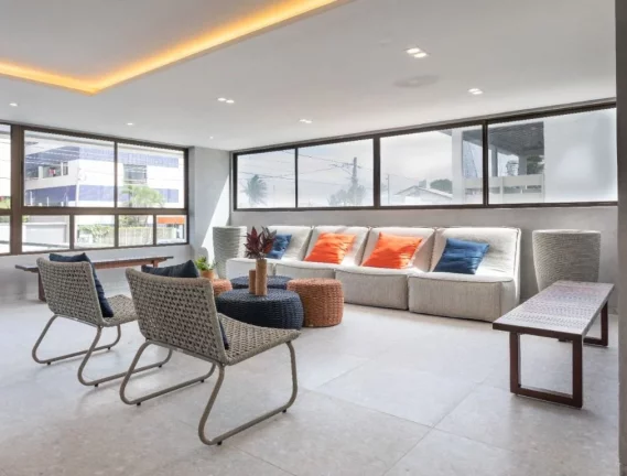 Imagem Apartamento à venda, 95 m² por R$ 951.853,33 - Camboinha - Cabedelo/PB