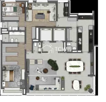 Imagem Apartamento à venda no bairro Ibirapuera - São Paulo/SP, Zona Sul