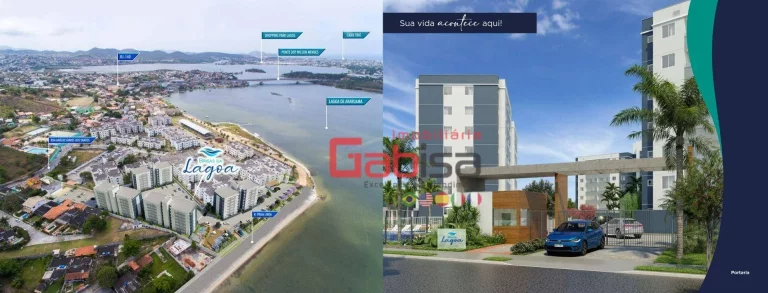 Imagem Apartamento com 2 dormitórios à venda, 49 m² por R$ 279.900,00 - Baixo Grande - São Pedro da Aldeia/RJ
