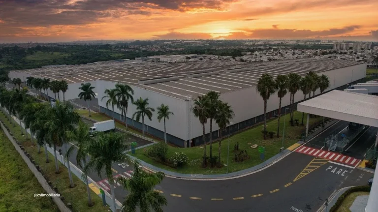 Imagem Galpão moderno para locação em condomínio logístico de alto padrão, localizado Sumaré Sp Idea...