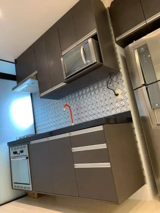 Imagem Apartamento com 2 dormitórios à venda, 55 m² por R$ 390.000 - Vila Alpina - Santo André/SP