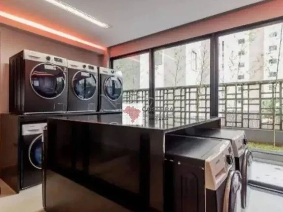 Imagem Apartamento com 1 dormitório para alugar, 45 m² por R$ 6.650,00/mês - Vila Olímpia - São Paulo/SP