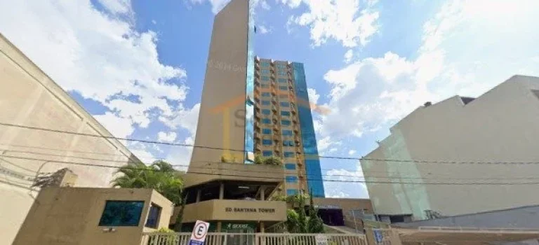 Imagem Sala comercial com 82m², composta pela junção de duas salas.
2 banheiros, ar condicionado, 2 vaga...
