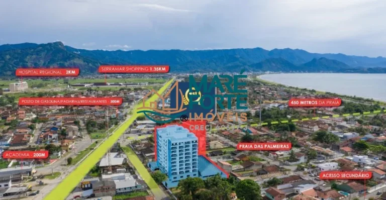 Imagem EMPREENDIMENTO COM EXCELENTE LOCALIZAÇÃO, A 450M DA PRAIA! ACEITA FINANCIAMENTO!