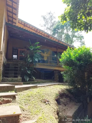 Imagem Casa rústica com quintal e área gourmet na Granja Viana