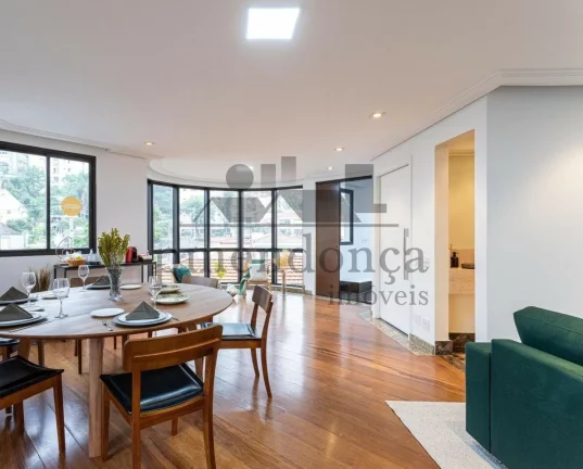 Imagem Apartamento na Vila Madalena com 3 quartos (2 suítes) e 2 vagas, 170m².