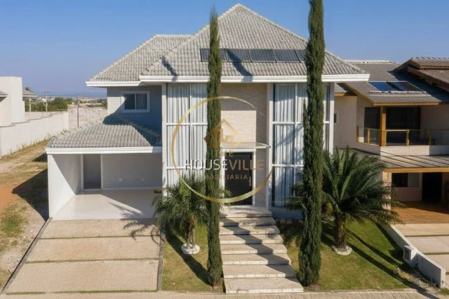 Imagem Casa Sobrado, 4 Dormitórios (4 suítes), Condomínio Jaguary, Urbanova.