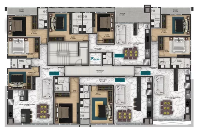 Imagem Firenze Residence - Apartamento à venda no bairro Bombinhas - Bombinhas/SC