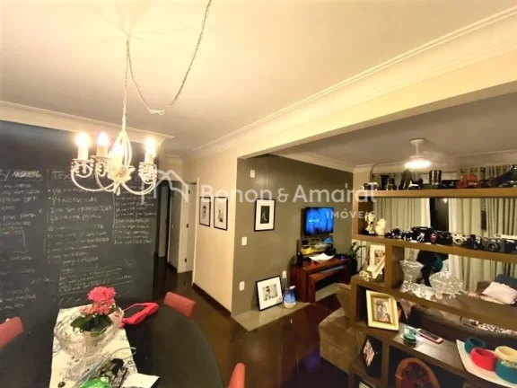 Imagem Apartamento à venda no Jardim das Paineiras, Campinas/SP,
116m² úteis, com 3 quartos sendo 1 suí...