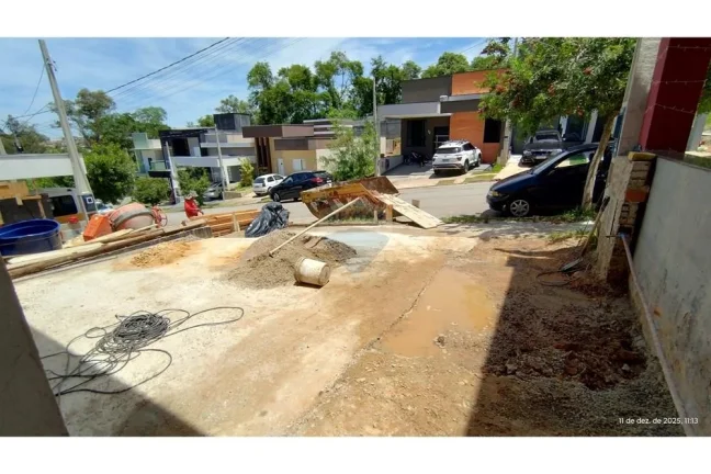 Imagem Residência térrea em construção no Horto Florestal Villagio – Sorocaba/SP