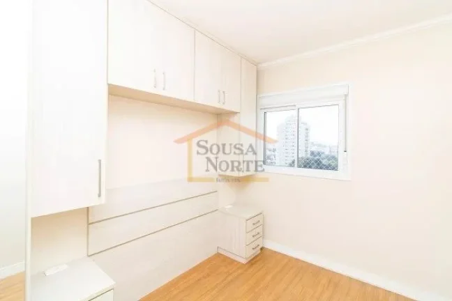 Imagem Apartamento de 63m² com 2 dormitórios, sendo 1 suíte, ambos com armários novos. Um dos quartos c...