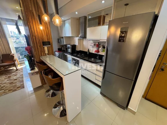 Imagem Apartamento com 3 dormitórios para alugar, 77 m² por R$ 6.545,00/mês - Alto da Glória - Goiânia/GO