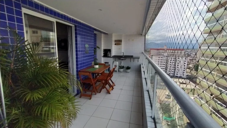 Imagem Apartamento com 3 dorms, Aviação, Praia Grande - R$ 820 mil, Cod: 2382